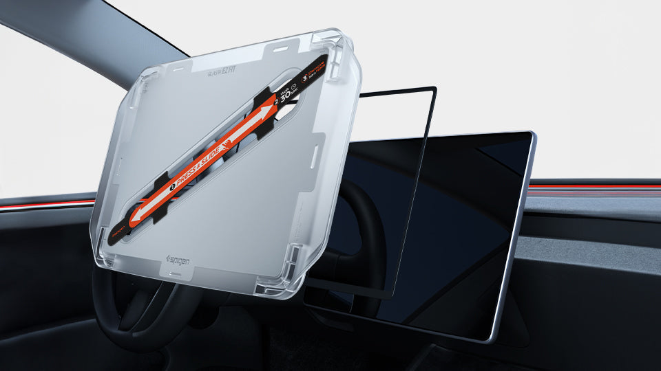 Glas.tR EZ FIT for Tesla Model 3 / Y – Spigen Installation Guide