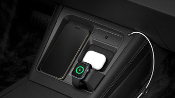 3 in 1 Wireless Charging Hub Mount for Tesla Model 3 2024 Refresh (Highland)